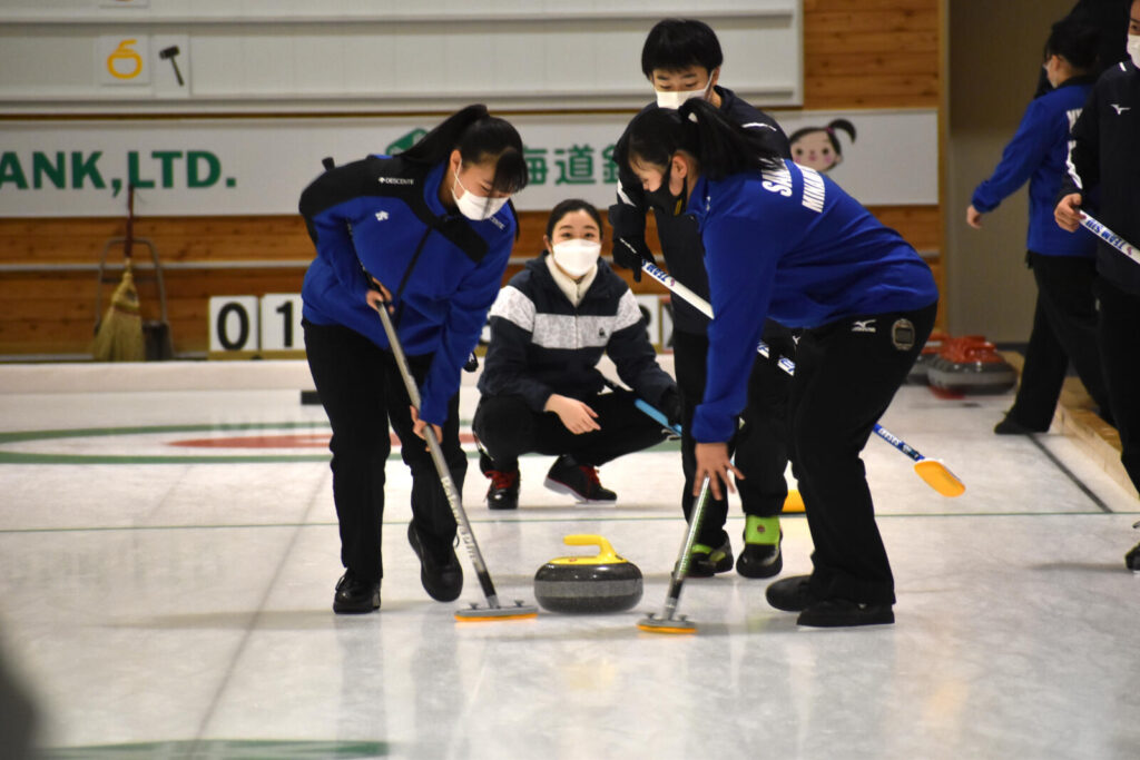 カーリング部強化遠征（札幌国際大学）