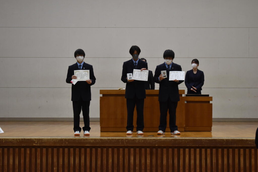 表彰伝達②