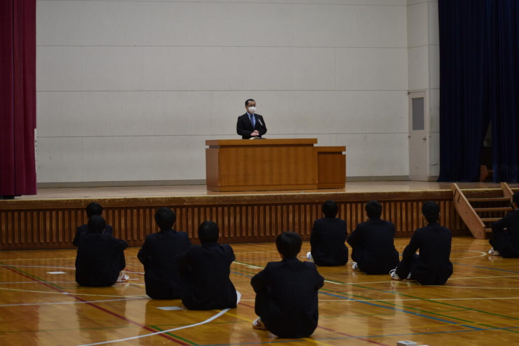 校長先生のお話