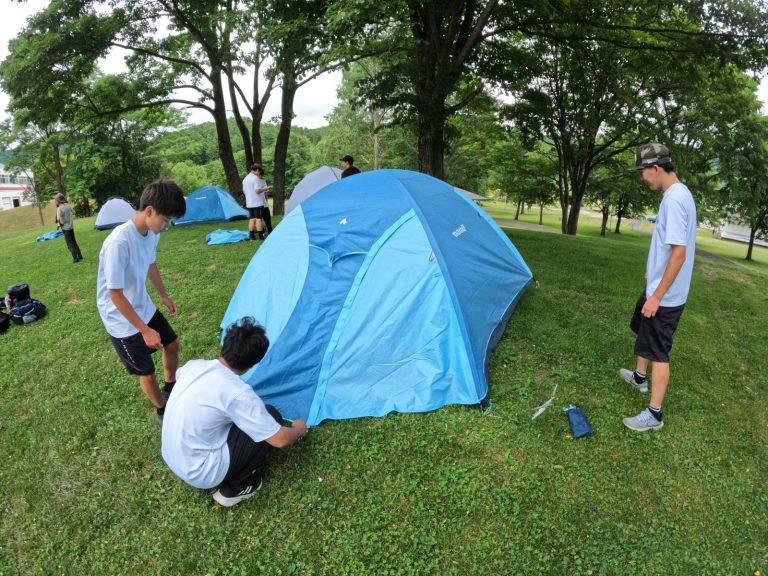野外宿泊研修